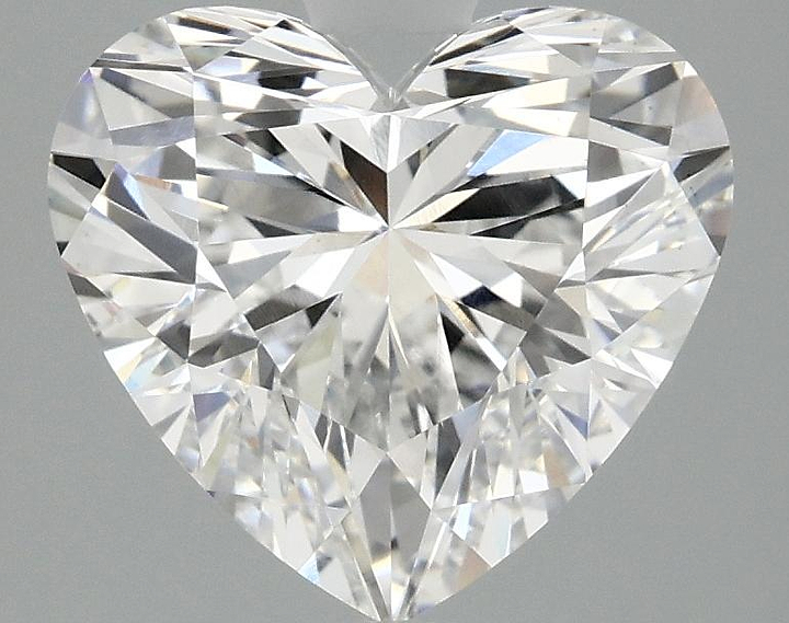 3.07 Carat Heart Shaped Ideal Cut VS1 IGI Certified Lab Grown Diamond