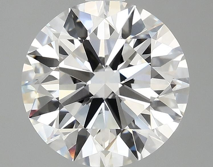 2.52 Carat Round Shaped Ideal Cut VVS2 IGI Certified Lab Grown Diamond