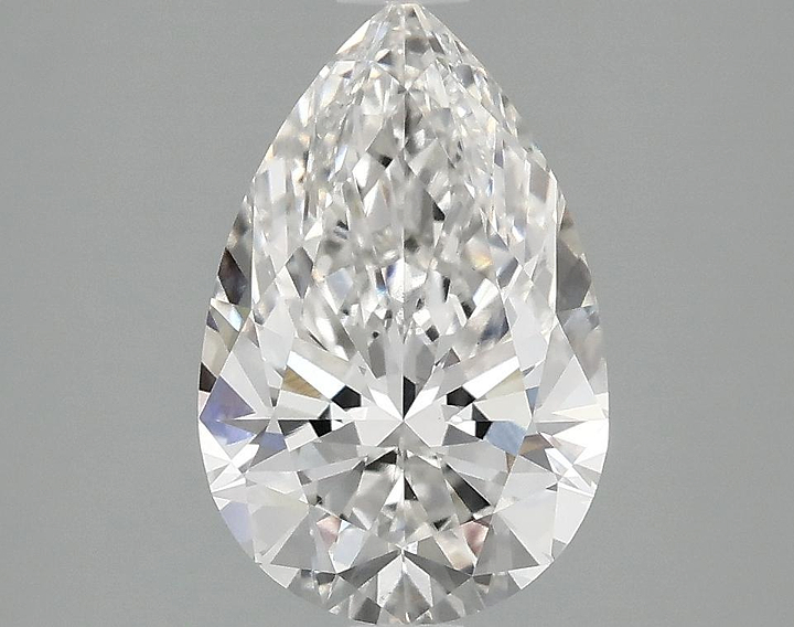2.1 Carat Pear Shaped Excellent Cut VS1 IGI Certified Lab Grown Diamond
