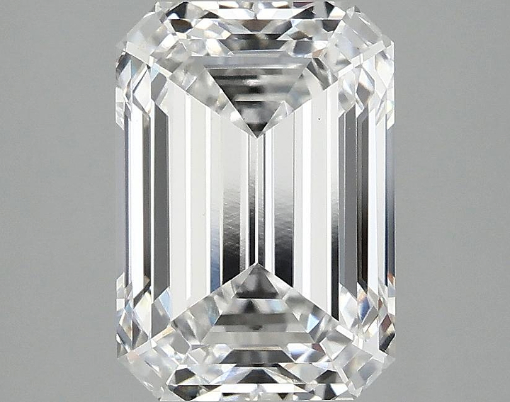 2.93 Carat Emerald Shaped Ideal Cut VS1 IGI Certified Lab Grown Diamond