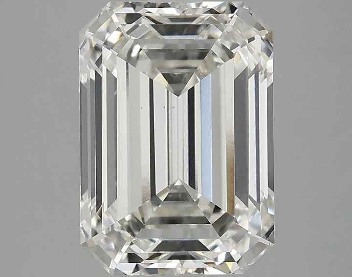 3.04 Carat Emerald Shaped Ideal Cut VS1 IGI Certified Lab Grown Diamond