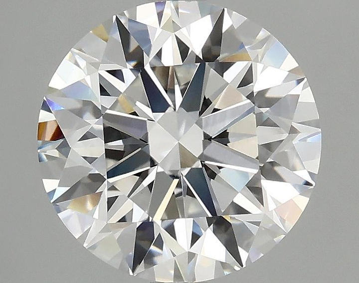 3.09 Carat Round Shaped Ideal Cut VVS2 IGI Certified Lab Grown Diamond