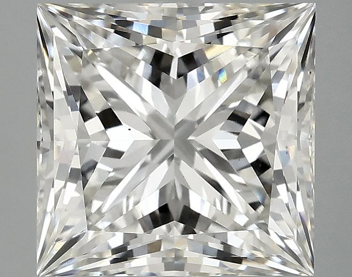 4.07 Carat Princess Shaped Ideal Cut VS1 IGI Certified Lab Grown Diamond
