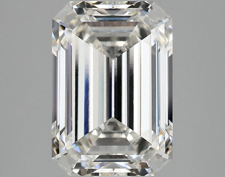 3.08 Carat Emerald Shaped Ideal Cut VS1 IGI Certified Lab Grown Diamond