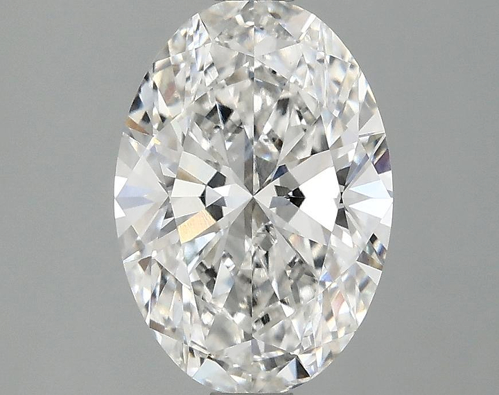 2.05 Carat Oval Shaped Ideal Cut VVS2 IGI Certified Lab Grown Diamond
