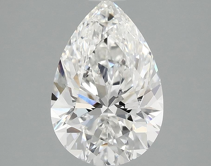 2.04 Carat Pear Shaped Excellent Cut VVS2 IGI Certified Lab Grown Diamond