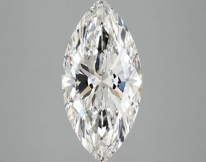 3.08 Carat Marquise Shaped Excellent Cut VVS2 IGI Certified Lab Grown Diamond