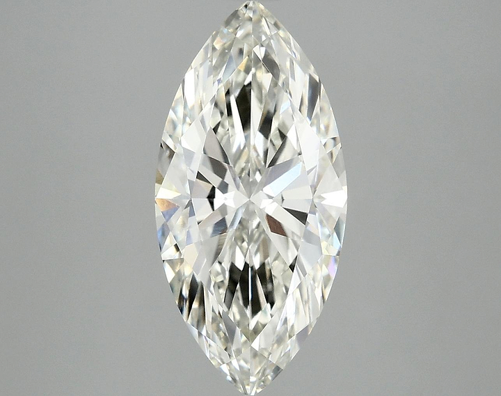 2.98 Carat Marquise Shaped Excellent Cut VVS2 IGI Certified Lab Grown Diamond