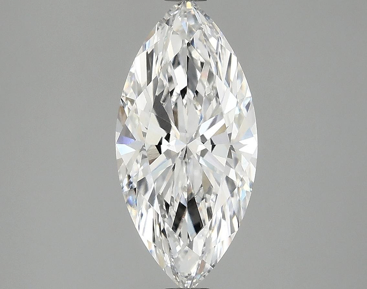 2.06 Carat Marquise Shaped Excellent Cut VVS2 IGI Certified Lab Grown Diamond