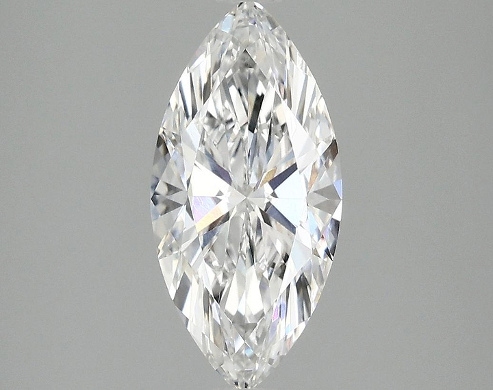 1.36 Carat Marquise Shaped Excellent Cut VVS2 IGI Certified Lab Grown Diamond