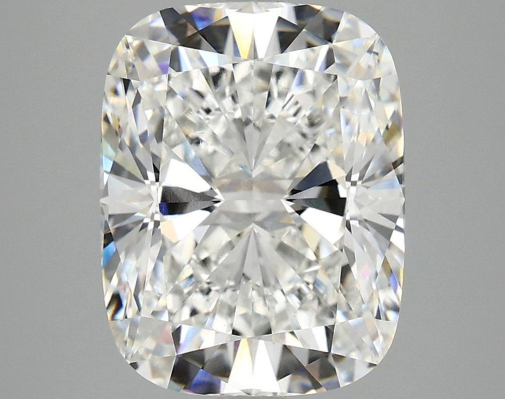 5.08 Carat Cushion Shaped Excellent Cut VVS2 IGI Certified Lab Grown Diamond