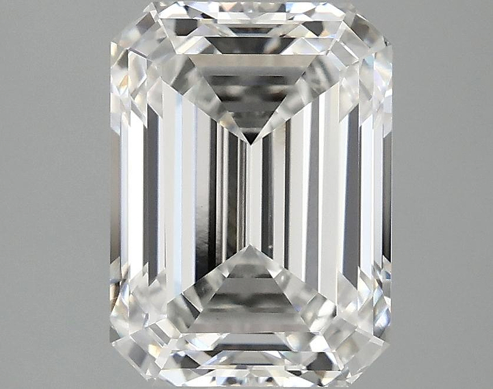 3.06 Carat Emerald Shaped Excellent Cut VS1 IGI Certified Lab Grown Diamond