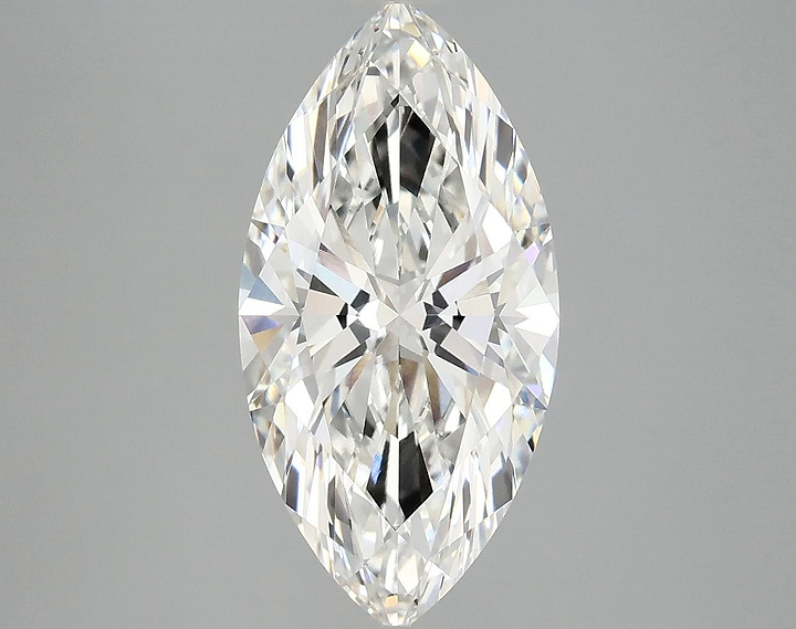 2.99 Carat Marquise Shaped Ideal Cut VVS2 IGI Certified Lab Grown Diamond