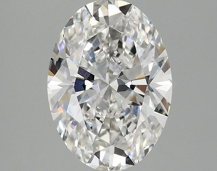 2.1 Carat Oval Shaped Ideal Cut VVS2 IGI Certified Lab Grown Diamond