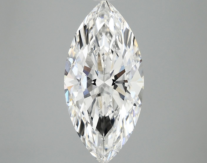4.05 Carat Marquise Shaped Excellent Cut VS1 IGI Certified Lab Grown Diamond