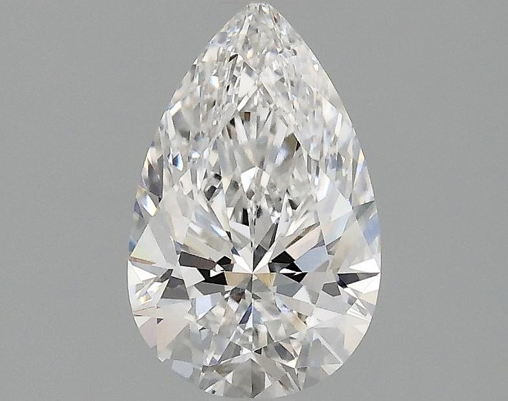 1.09 Carat Pear Shaped Ideal Cut VVS2 IGI Certified Lab Grown Diamond