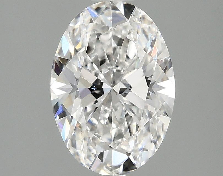 1.58 Carat Oval Shaped Ideal Cut VVS2 IGI Certified Lab Grown Diamond