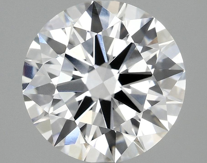 2.03 Carat Round Shaped Ideal Cut VVS2 IGI Certified Lab Grown Diamond