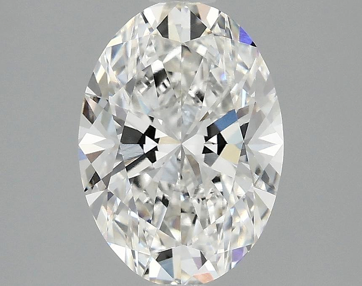 2.1 Carat Oval Shaped Ideal Cut VVS2 IGI Certified Lab Grown Diamond