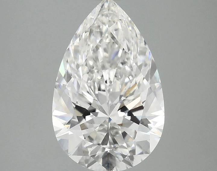 3.08 Carat Pear Shaped Ideal Cut VS1 IGI Certified Lab Grown Diamond