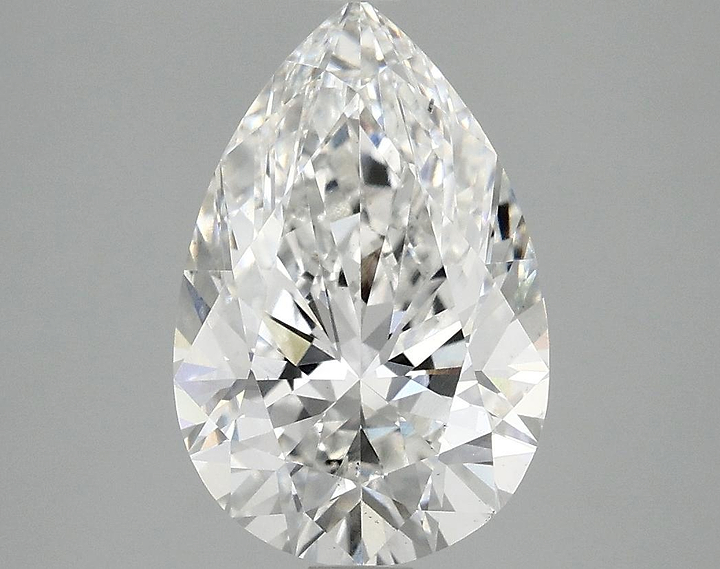 3.05 Carat Pear Shaped Excellent Cut VS2 IGI Certified Lab Grown Diamond