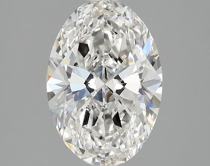 1.92 Carat Oval Shaped Ideal Cut VVS2 IGI Certified Lab Grown Diamond