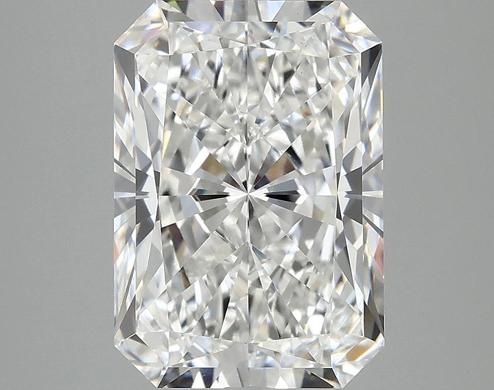 3.96 Carat Radiant Shaped Ideal Cut VVS2 IGI Certified Lab Grown Diamond