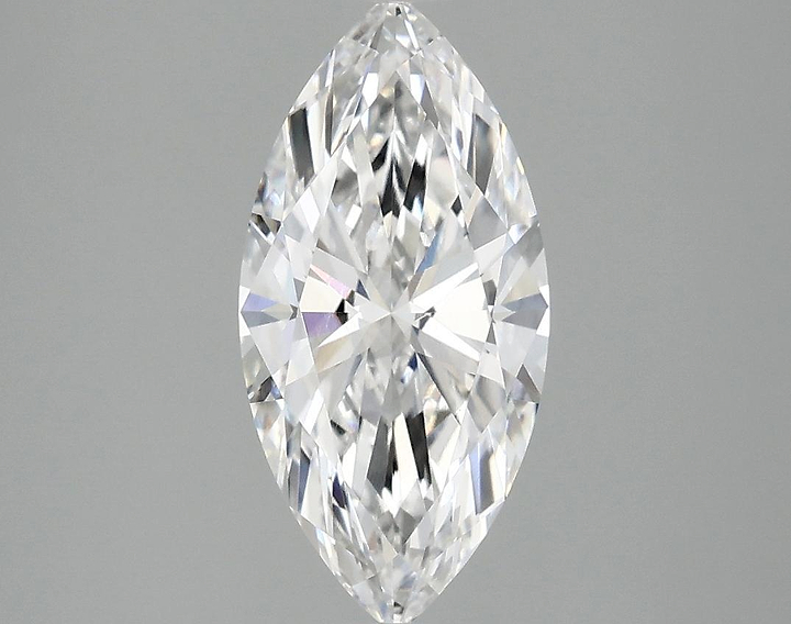 1.81 Carat Marquise Shaped Excellent Cut VVS2 IGI Certified Lab Grown Diamond