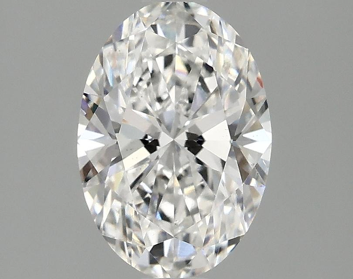 1.55 Carat Oval Shaped Ideal Cut VS2 IGI Certified Lab Grown Diamond