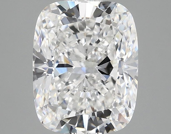 3.01 Carat Cushion Shaped Excellent Cut VVS2 IGI Certified Lab Grown Diamond