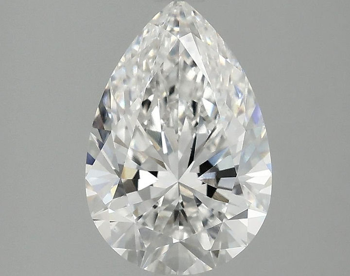 2.09 Carat Pear Shaped Excellent Cut VS1 IGI Certified Lab Grown Diamond