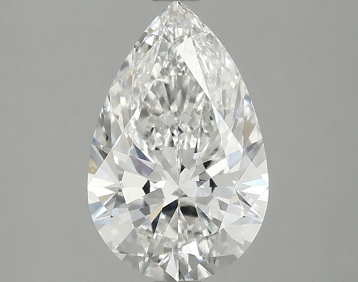 2.0 Carat Pear Shaped Ideal Cut VS2 IGI Certified Lab Grown Diamond