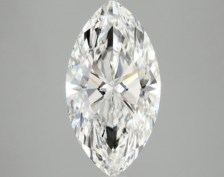 3.02 Carat Marquise Shaped Excellent Cut VS2 IGI Certified Lab Grown Diamond