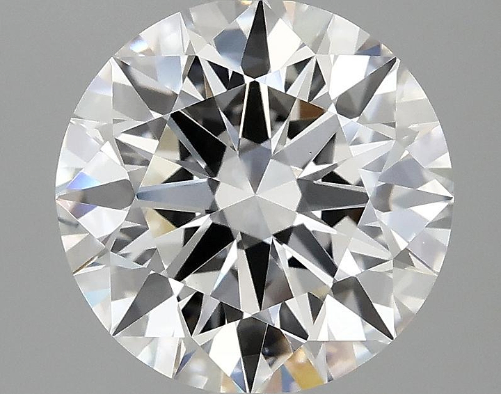 3.05 Carat Round Shaped Ideal Cut VVS2 IGI Certified Lab Grown Diamond