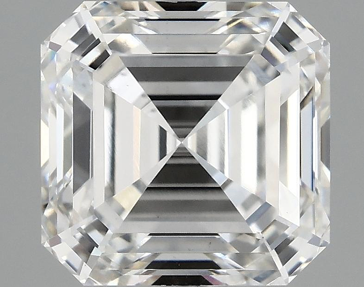 2.04 Carat Asscher Shaped Ideal Cut VS1 IGI Certified Lab Grown Diamond