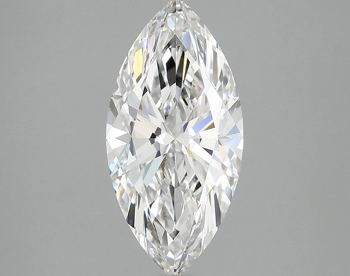 2.04 Carat Marquise Shaped Ideal Cut VVS2 IGI Certified Lab Grown Diamond