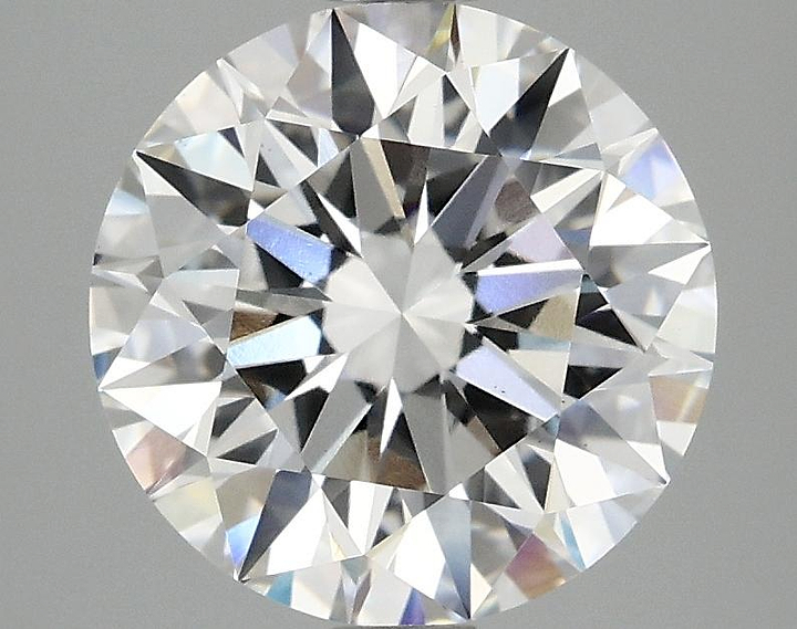 3.09 Carat Round Shaped Ideal Cut VS1 IGI Certified Lab Grown Diamond