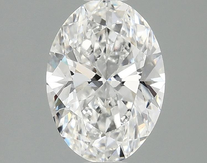 1.5 Carat Oval Shaped Ideal Cut VVS2 IGI Certified Lab Grown Diamond