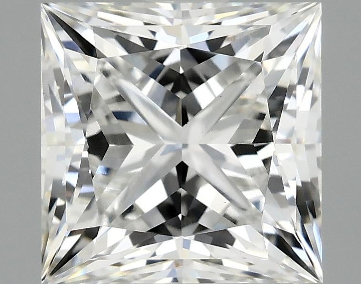 1.98 Carat Princess Shaped Ideal Cut VS1 IGI Certified Lab Grown Diamond