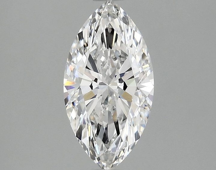 1.24 Carat Marquise Shaped Ideal Cut VVS2 IGI Certified Lab Grown Diamond