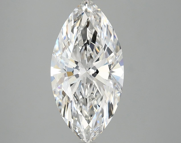 3.07 Carat Marquise Shaped Ideal Cut VS2 IGI Certified Lab Grown Diamond