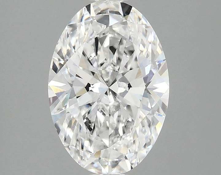 2.03 Carat Oval Shaped Ideal Cut VVS2 IGI Certified Lab Grown Diamond