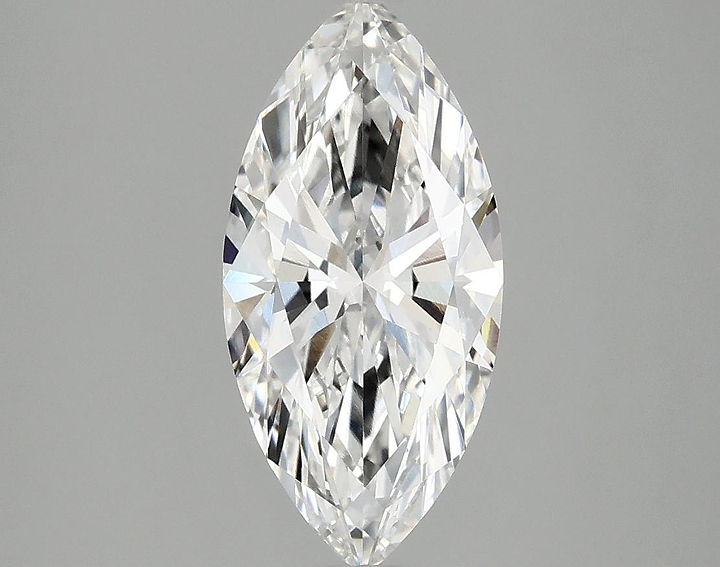 1.89 Carat Marquise Shaped Excellent Cut VVS2 IGI Certified Lab Grown Diamond