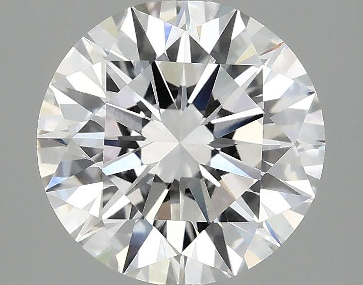 2.55 Carat Round Shaped Ideal Cut VVS2 IGI Certified Lab Grown Diamond