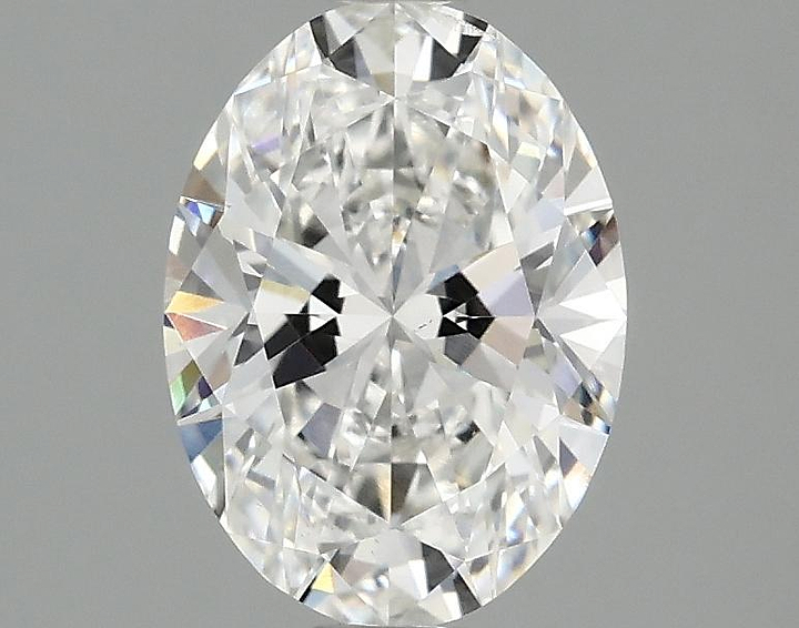 1.54 Carat Oval Shaped Excellent Cut VS2 IGI Certified Lab Grown Diamond