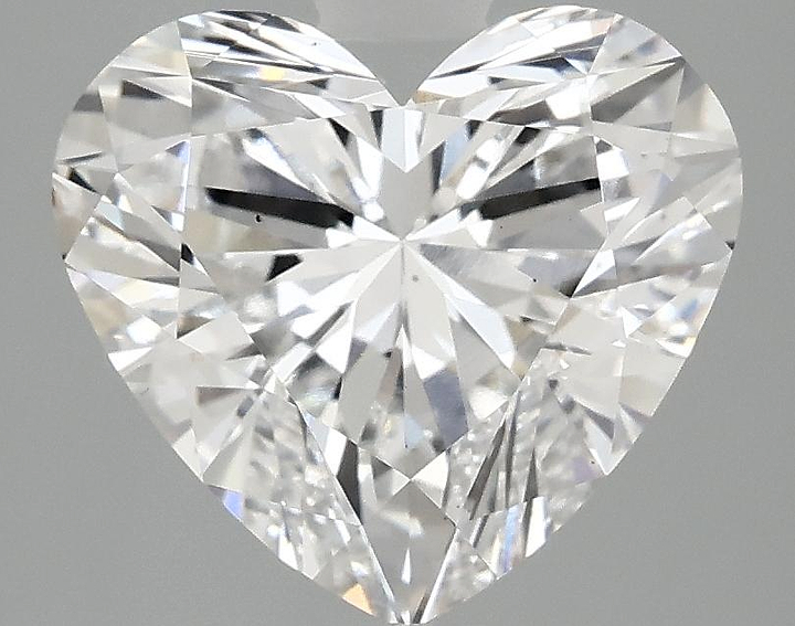 3.08 Carat Heart Shaped Ideal Cut VS1 IGI Certified Lab Grown Diamond