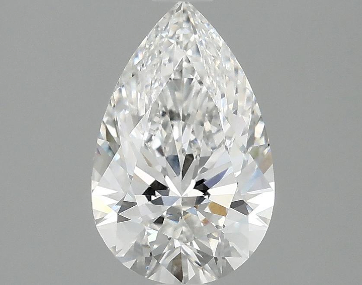 1.35 Carat Pear Shaped Ideal Cut VS1 IGI Certified Lab Grown Diamond