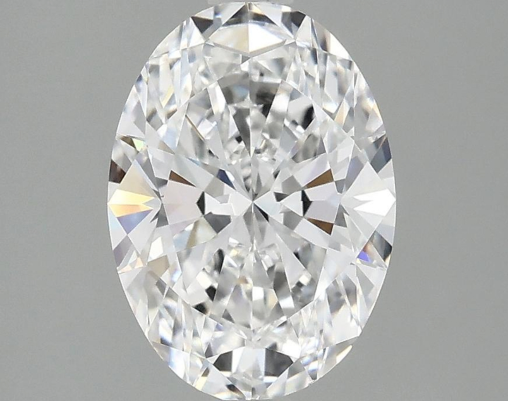 2.07 Carat Oval Shaped Ideal Cut VVS2 IGI Certified Lab Grown Diamond