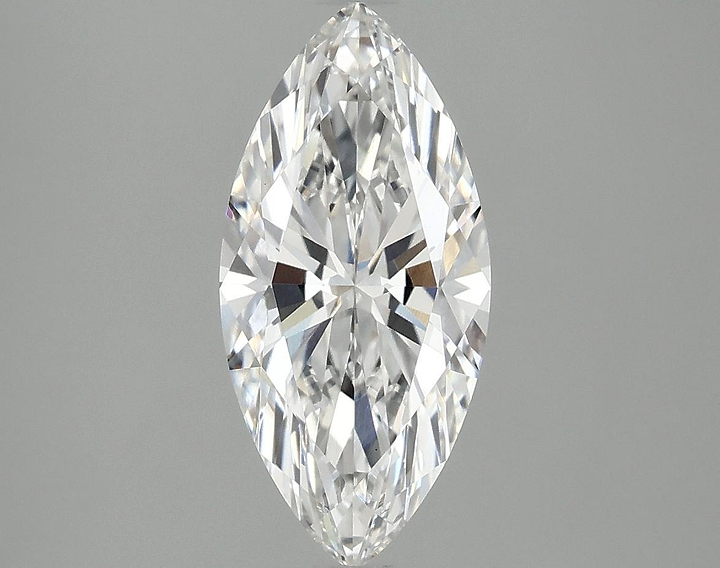 2.06 Carat Marquise Shaped Excellent Cut VS1 IGI Certified Lab Grown Diamond