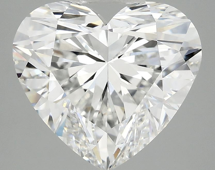 4.1 Carat Heart Shaped Ideal Cut VVS2 IGI Certified Lab Grown Diamond